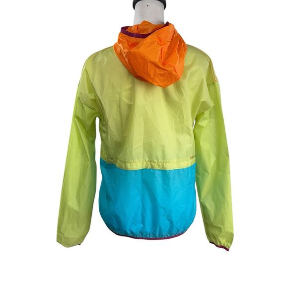 Cotopaxi Teca Windbreaker Half Zip Neon Lightweight Womens Size XS NEW NWT - Picture 3 of 7